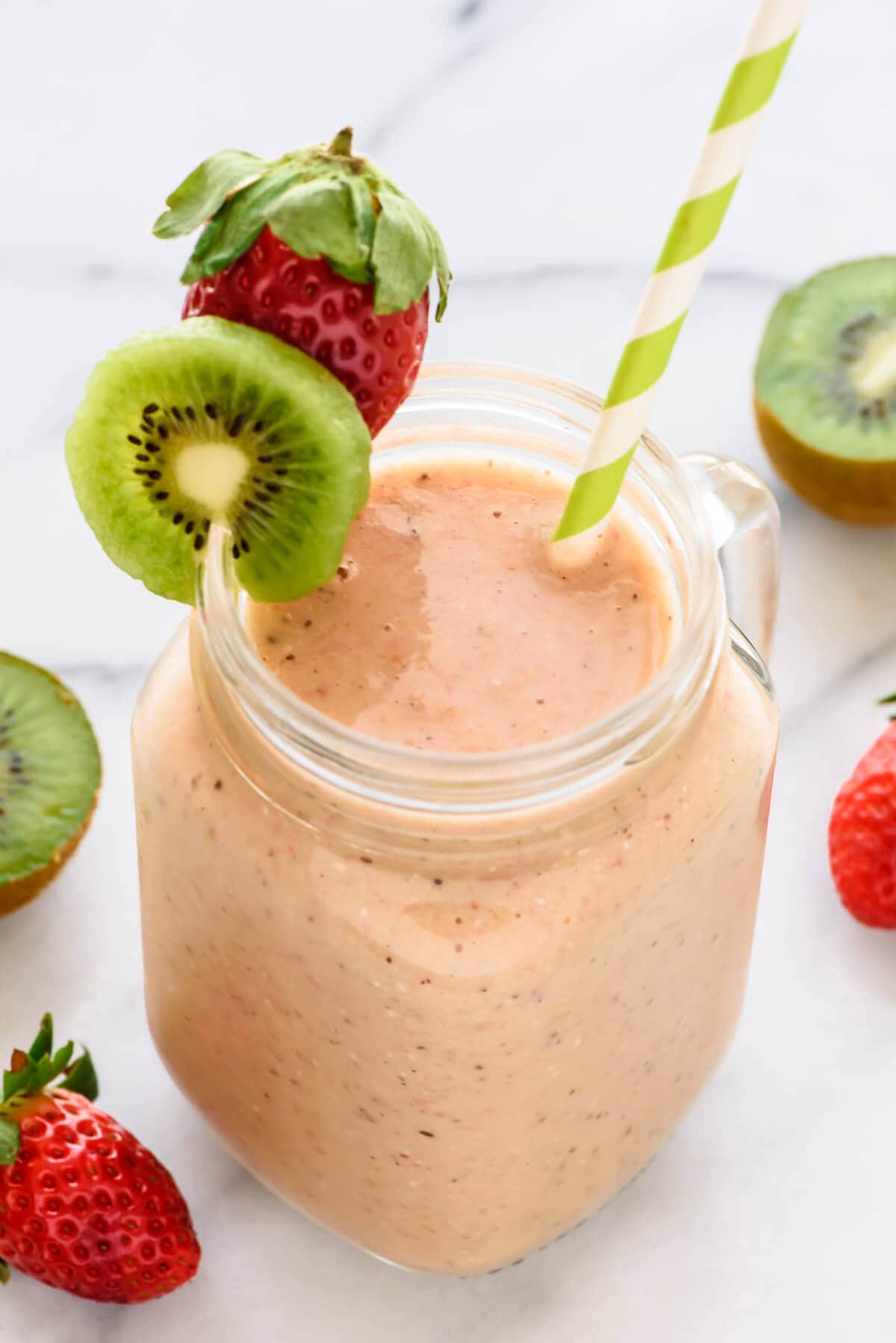 Kiwi Strawberry Smoothie Image